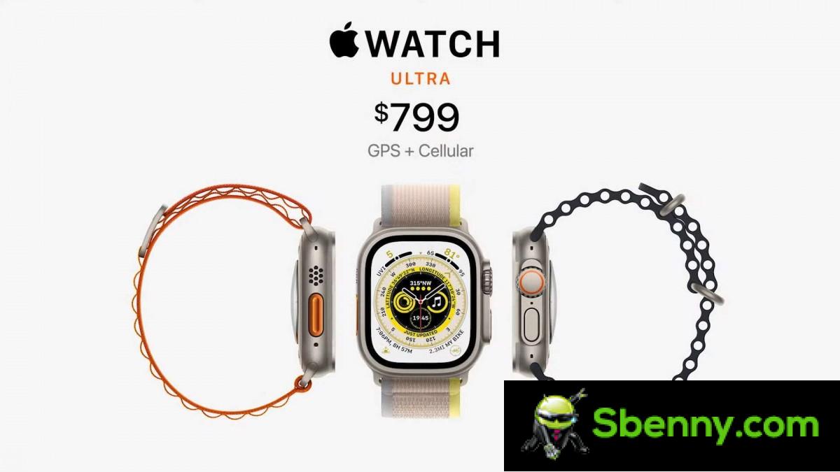 Apple Watch Ultra has a 49mm display for $ 799, Watch Series 8, and even the new official SE 