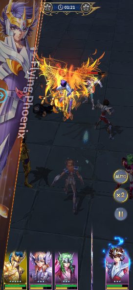 Saint Seiya: Legend of Justice combat
