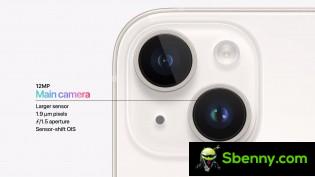 Vanilla models have a larger sensor in the main cam (1.9µm vs 1.7µm)