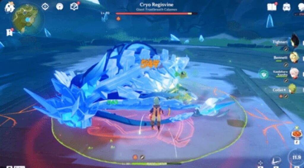 Genshin Impact Dendro element 