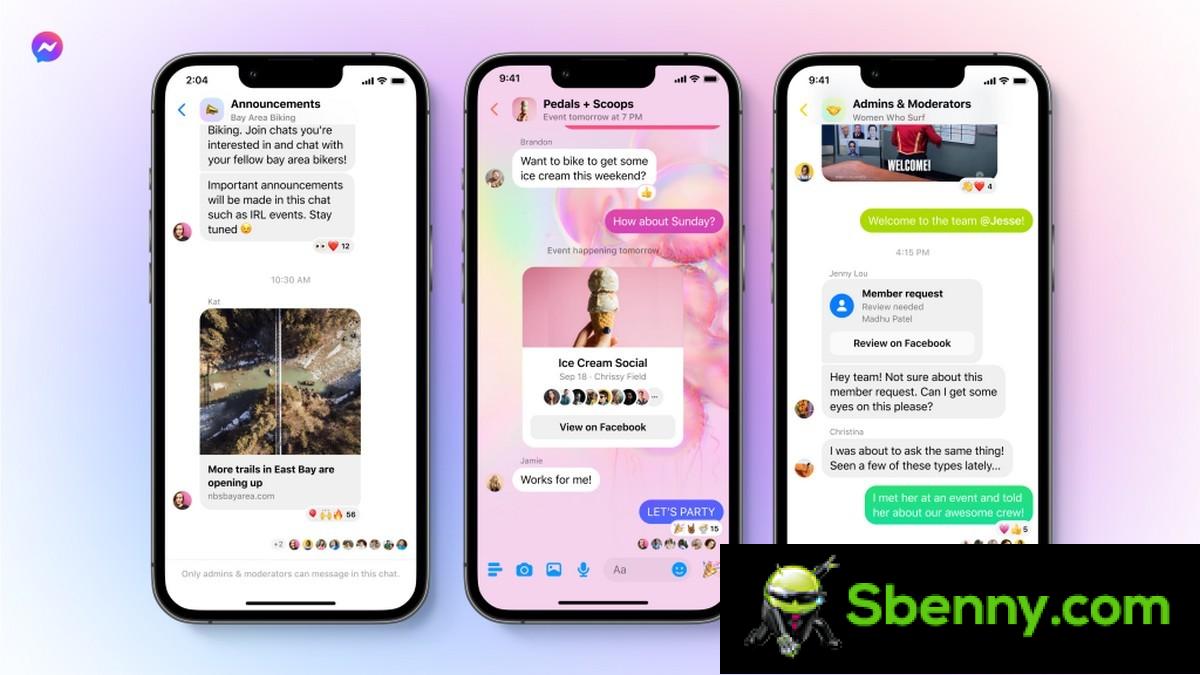 Meta begins testing community chats for Facebook groups in Messenger