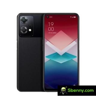 Oppo K10X in Aurora and Polar Black colors