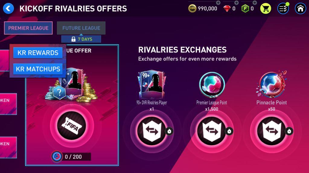 FIFA Mobile Rivalries Kick Off Exchanges