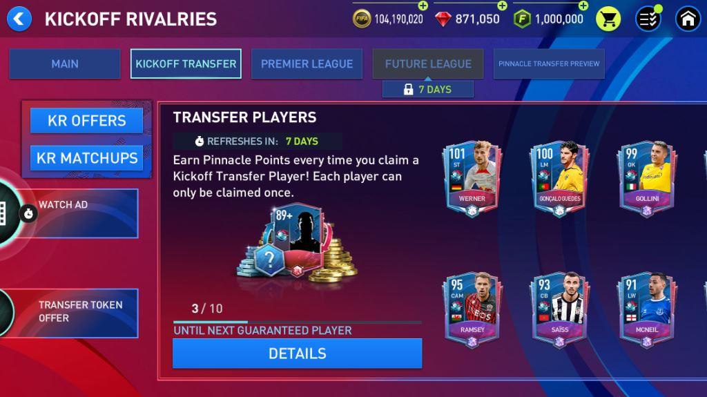 FIFA Mobile Kickoff Rivalry