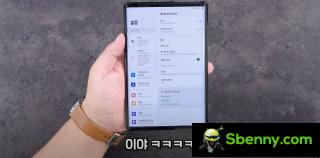 Apps that support it can show the tablet user interface on the extended screen