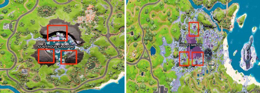 Fortnite D launcher announces the sanctuary's shining lagoon