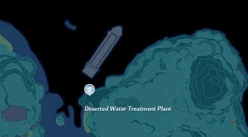 Abandoned Tower of Fantasy water treatment plant