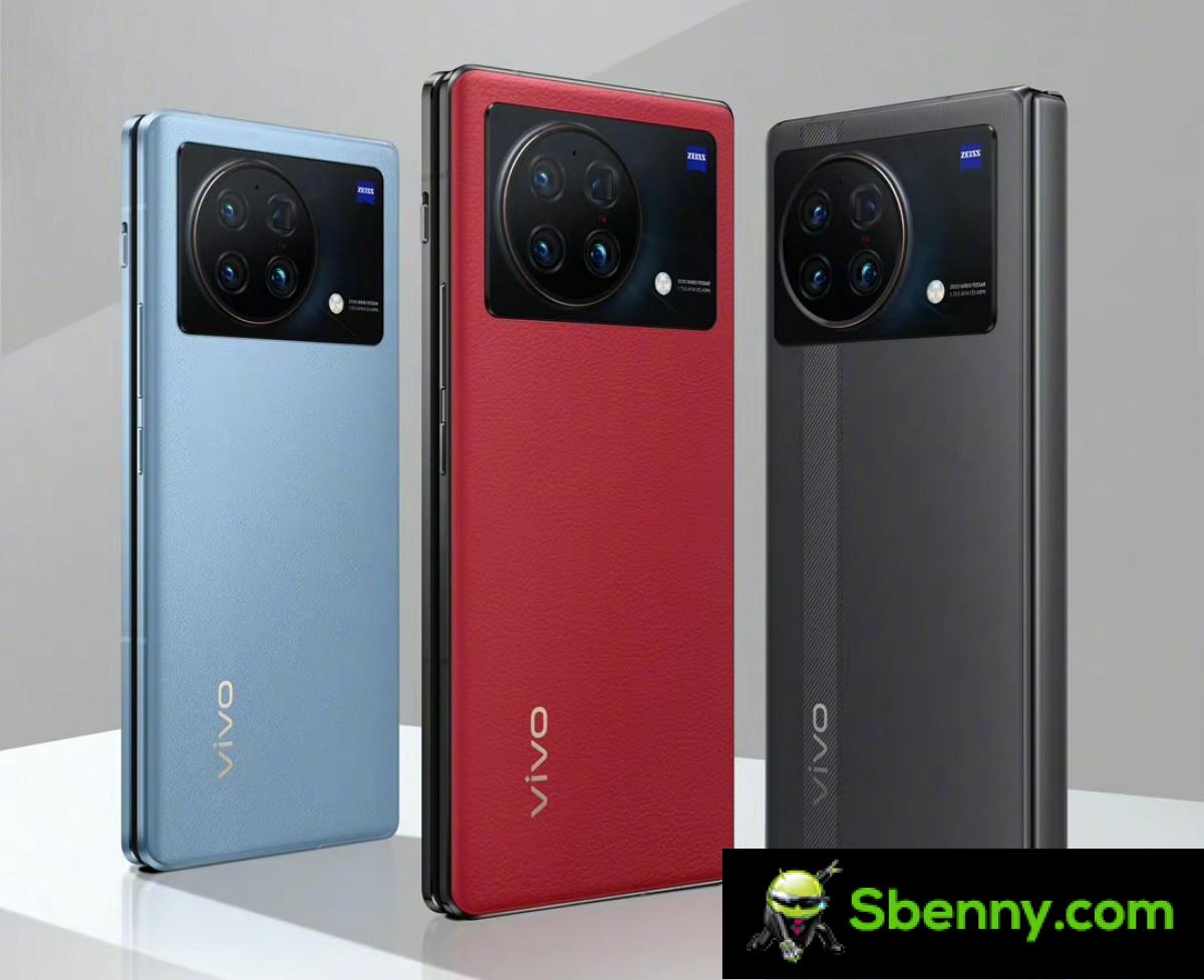 vivo X Fold + becomes official with SD 8+ Gen 1, improved battery and new coloring