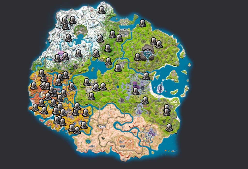 Fortnite boulder location