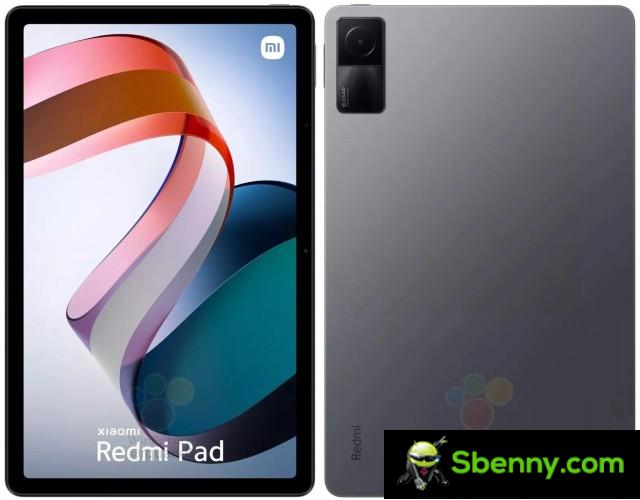 The specifications and renders of Xiaomi Redmi Pad are leaked