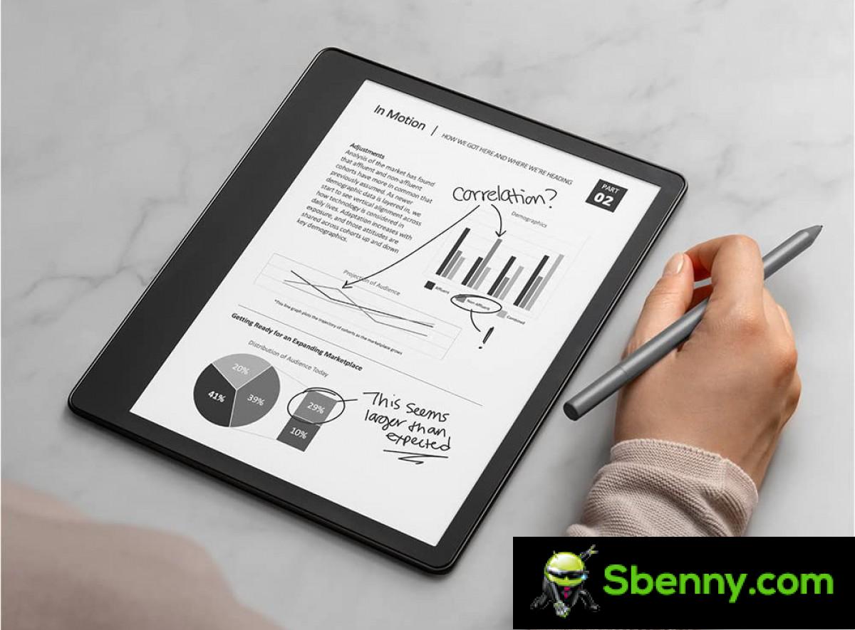 Amazon announces Kindle Scribe with ink