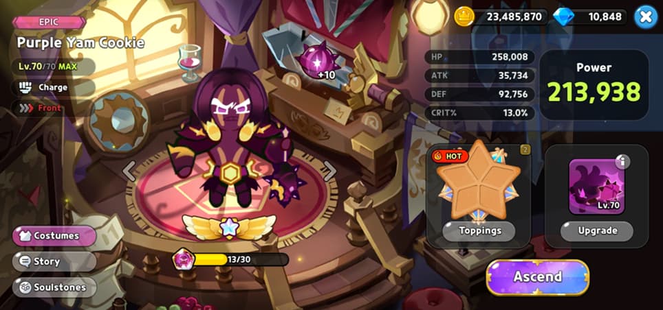 Cookie Run: Kingdom Purple Yam Cookie