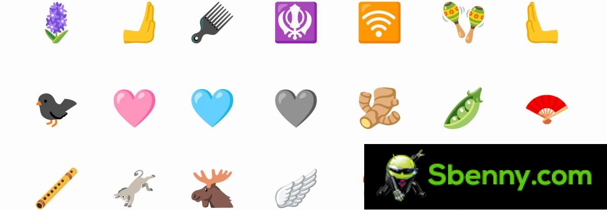 New emojis