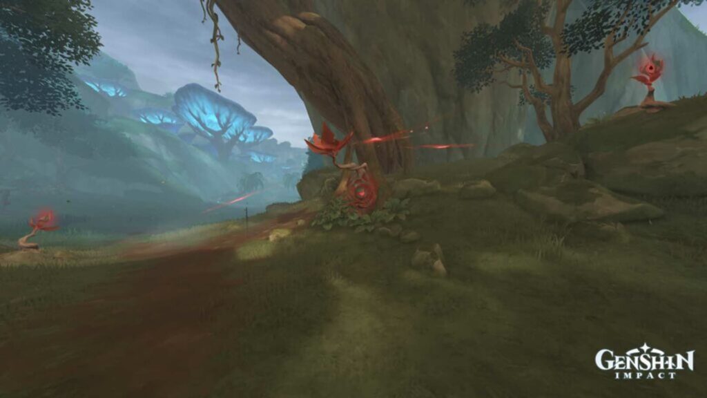 Genshin Impact withering effect