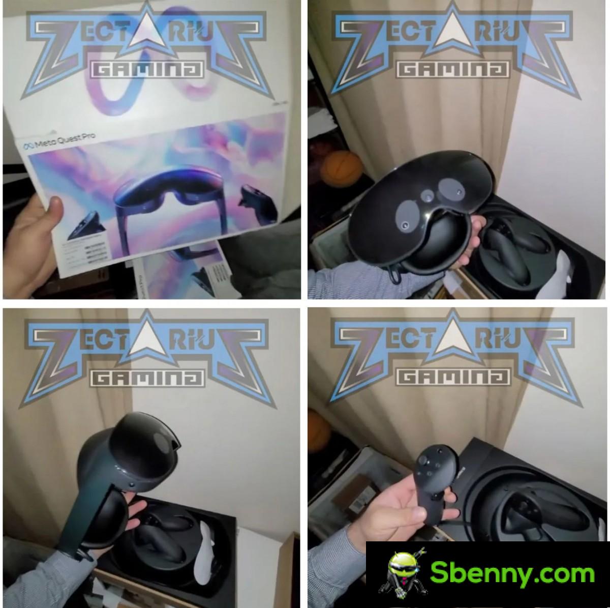 Meta Quest Pro loses in video, shows the new design of headphones and controllers