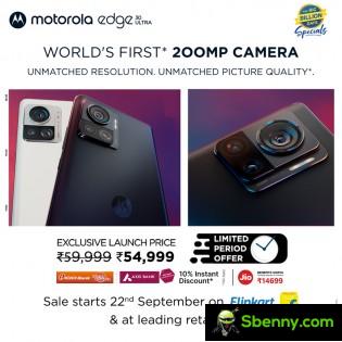 Motorola Edge 30 Ultra and Edge 30 Fusion pricing and availability