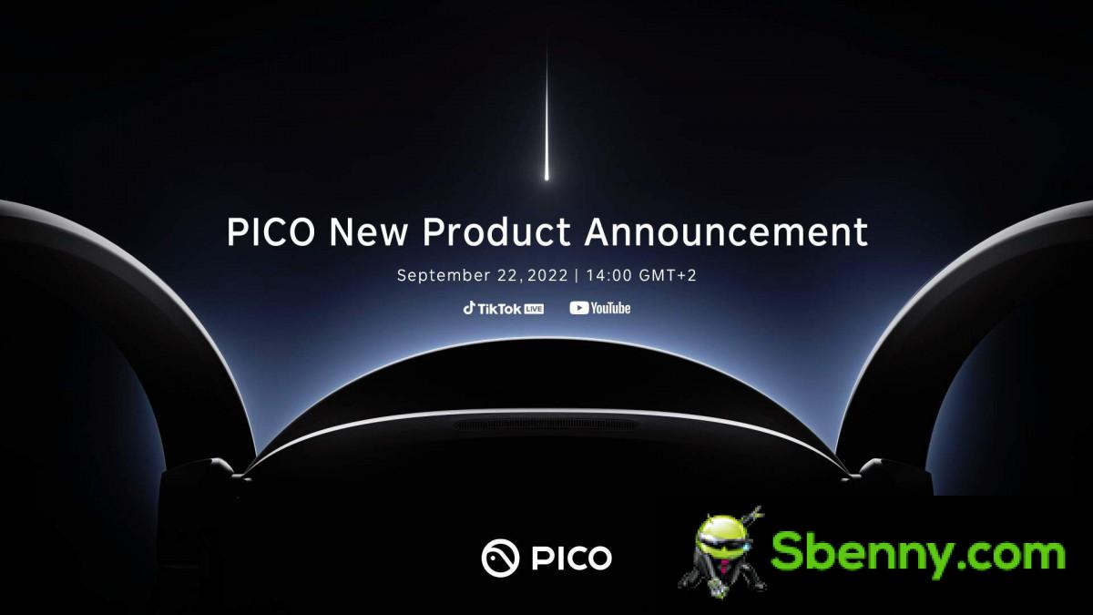Pico, owned by ByteDance, will launch a new VR headset on September 22nd