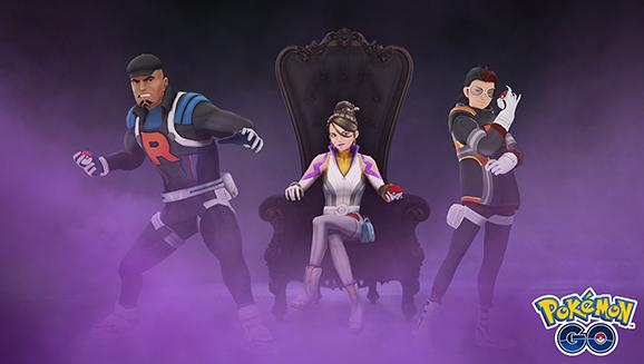 Team GO Rocket in Pokémon Go