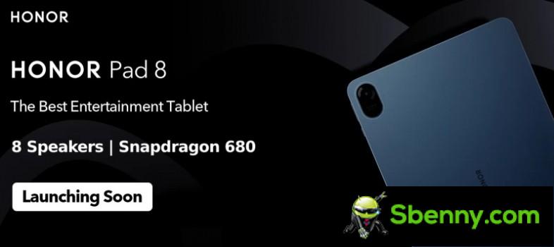 The Honor Pad 8 launch in India was teased by Flipkart
