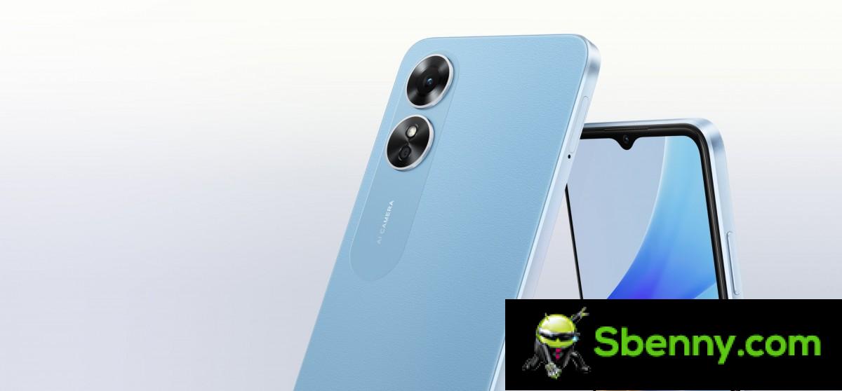 The upcoming Oppo A17 loses with renders and specs