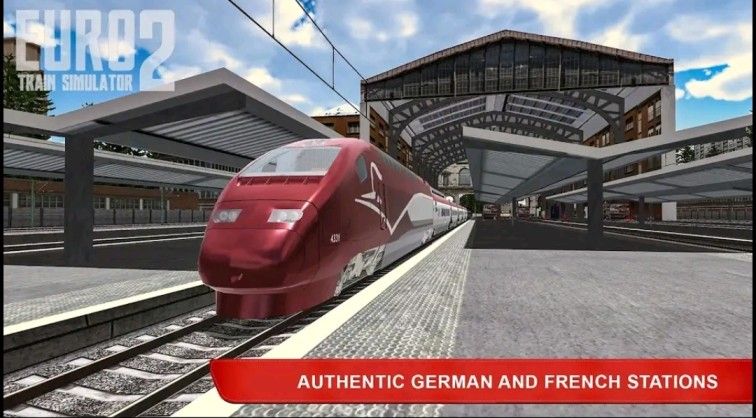 Train simulator games for mobile devices