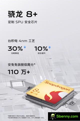 The vivo X Fold + updates to the Snapdragon 8+ Gen 1