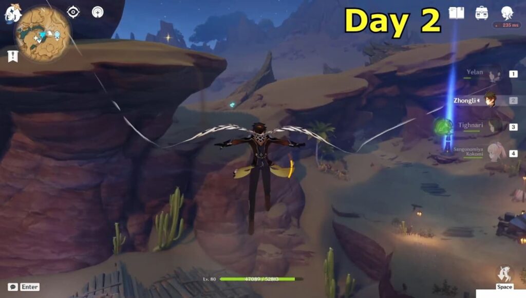 Genshin Impact The Exile and The Gifted Rose World Quest