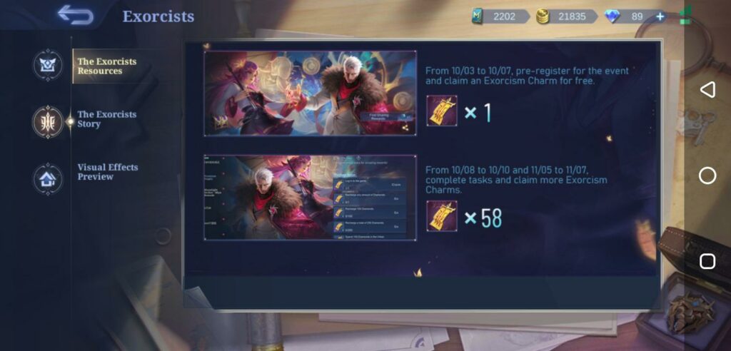 Mobile Legends Seal of Exorcism