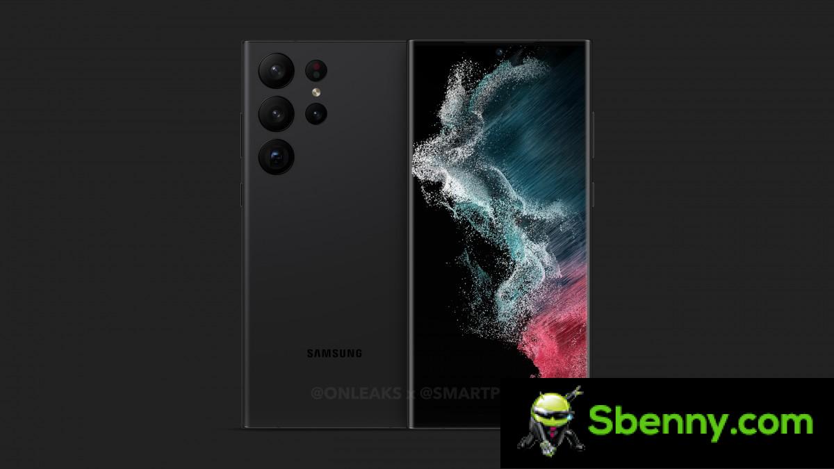 Samsung Galaxy S23 Ultra leaked the rendering