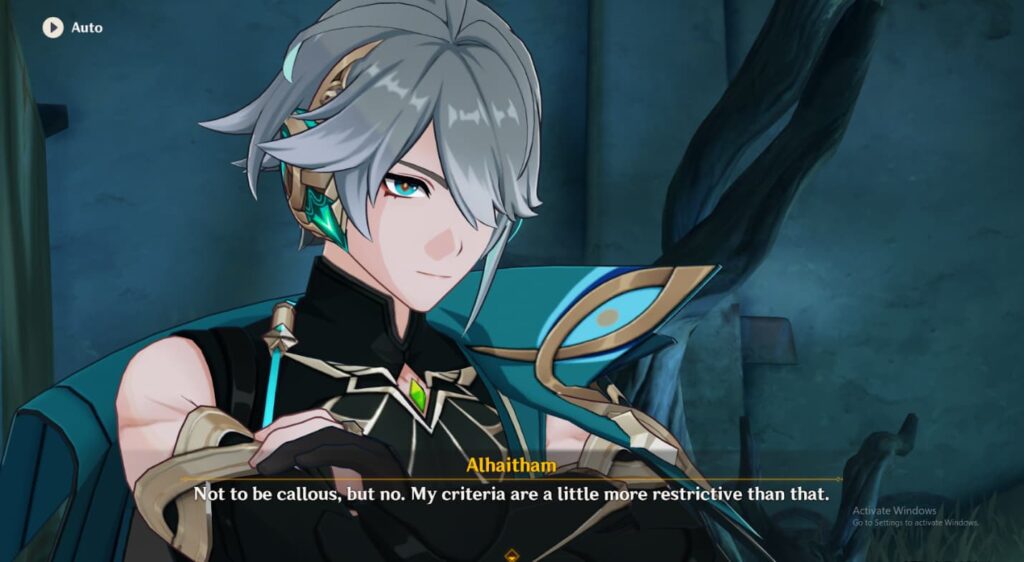 Genshin Impact Alhaitham
