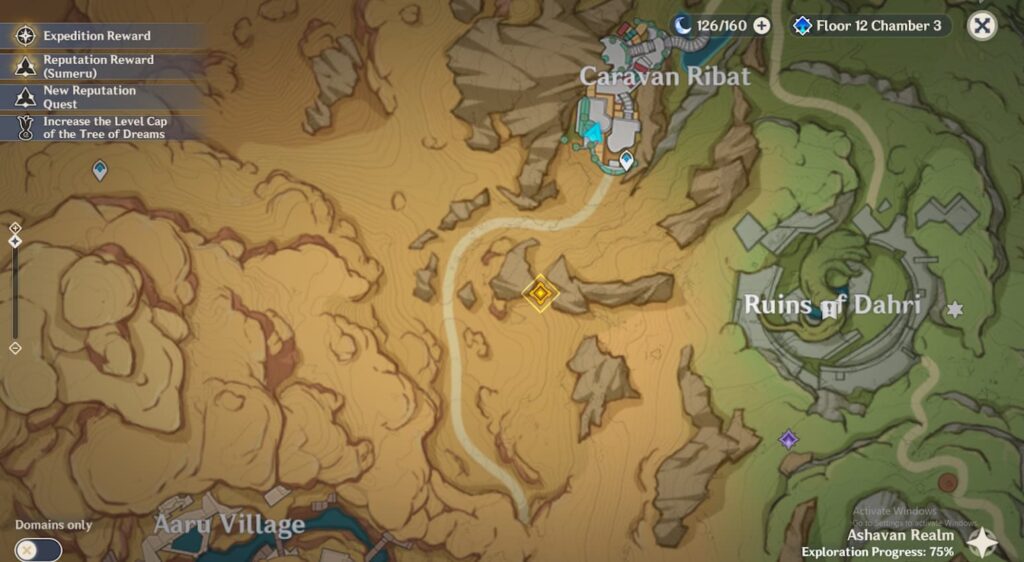Genshin Impact Place mentioned by Zaki