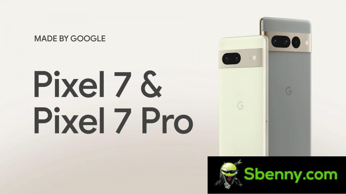 Pixel 7 and 7 Pro unveiled with Tensor G2 and camera improvements