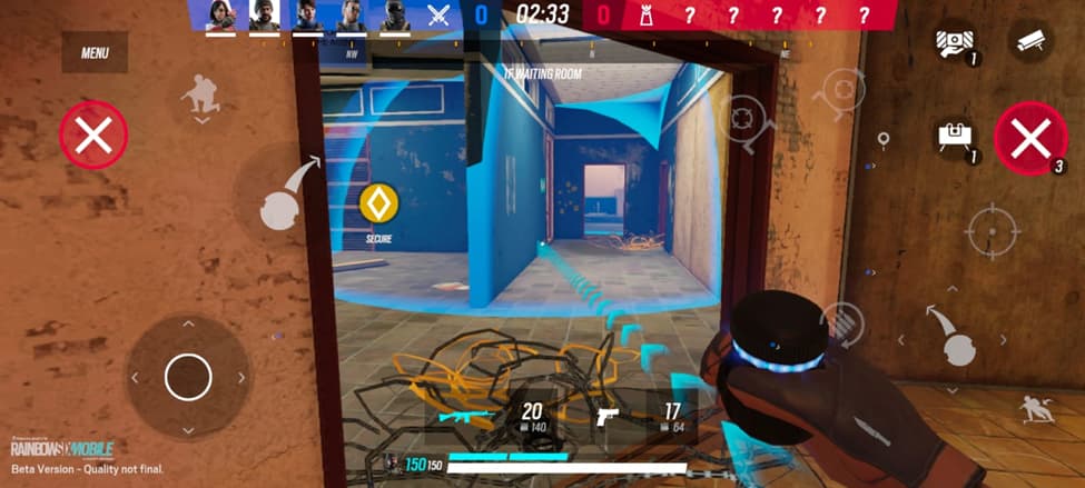 Rainbow Six's mobile attackers