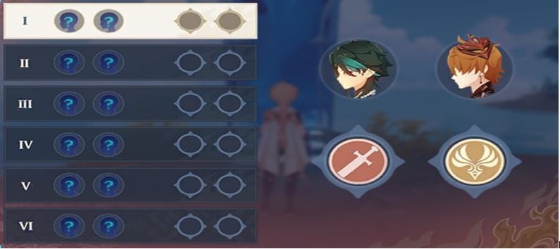 Game mechanics of the Hyakunin Ikki event