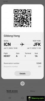 Samsung Wallet app