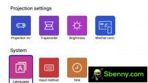 Advanced Settings Menu and Android TV Settings Not Working - Yaber Pico T1 Projector Review