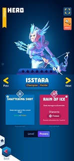 List of levels of the Knight Guide to the best heroes