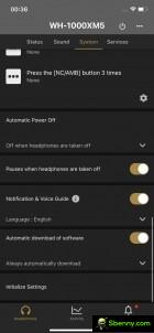 Connect Sony headphones
