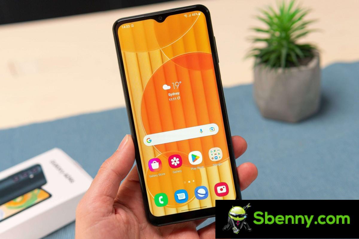 Samsung Galaxy A04 under review