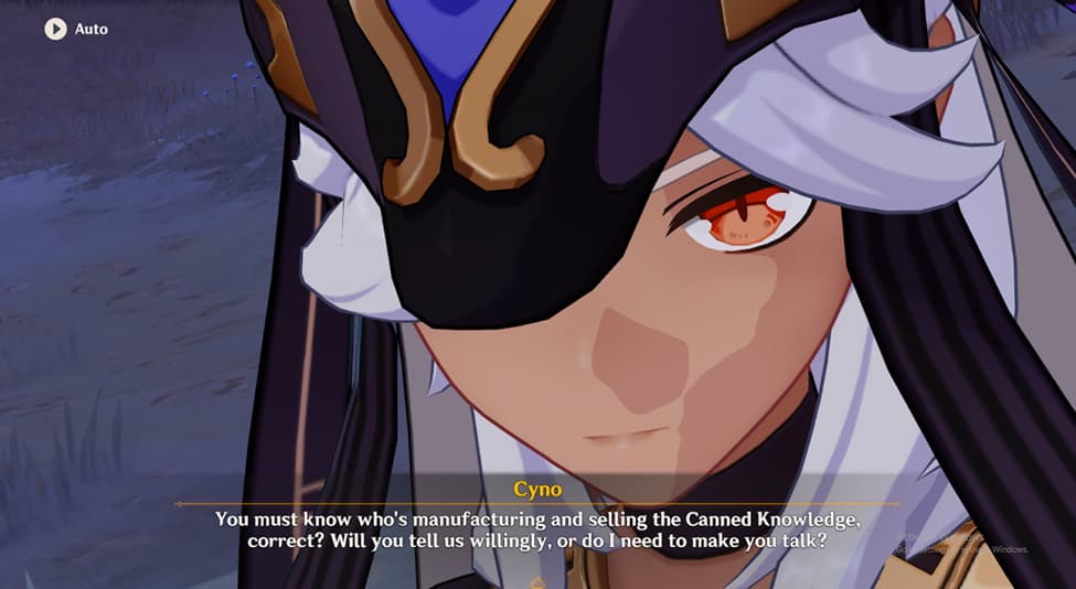 Cyno's kindness
