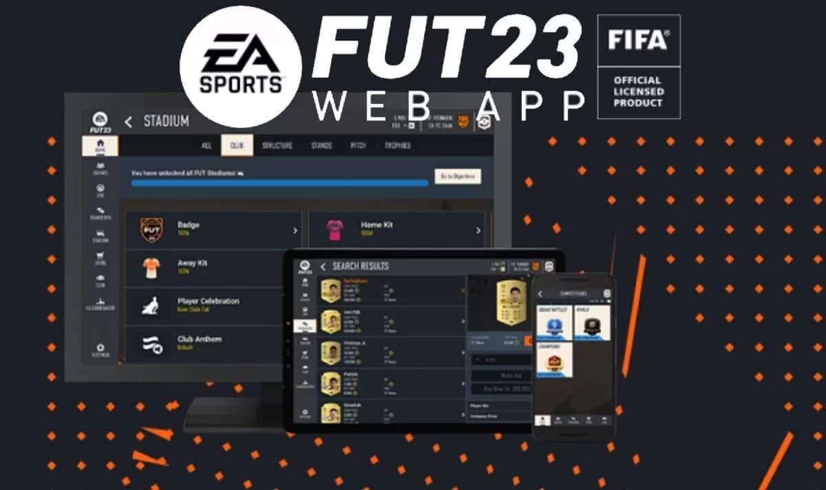 FIFA 23 web app