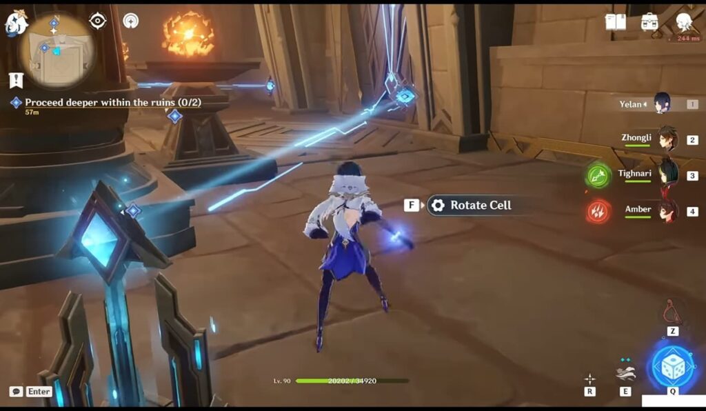 Genshin Impact The secret of Al-Ahmar World Quest
