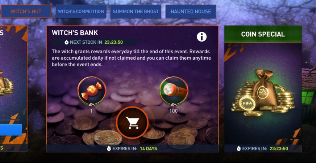 Cool squad from FIFA Mobile Witches Bank