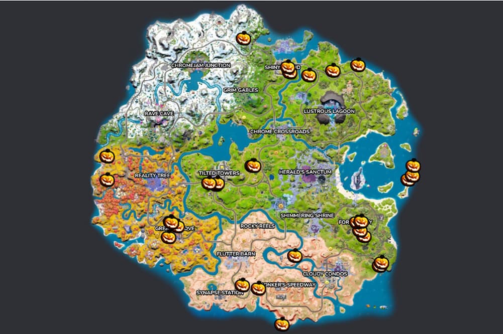 Fortnite Jack-o'-lanterns