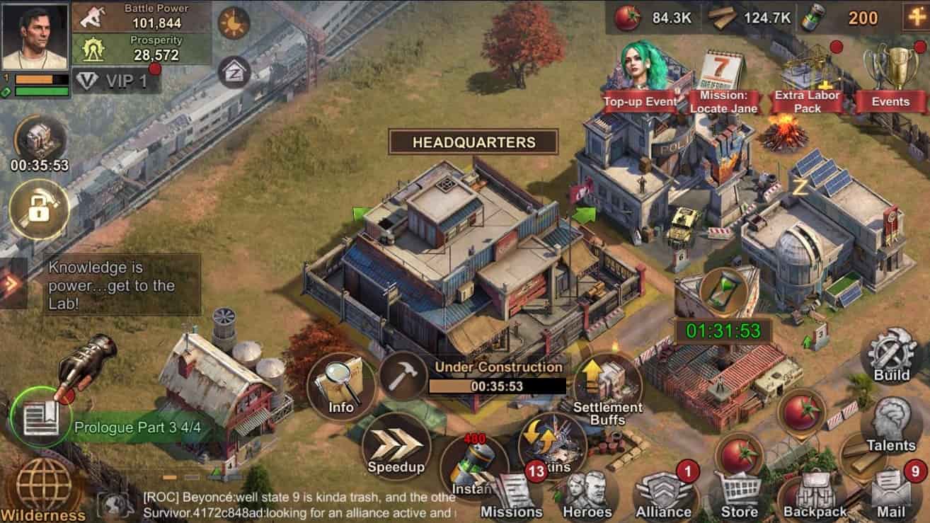 Battle Power Survival Status