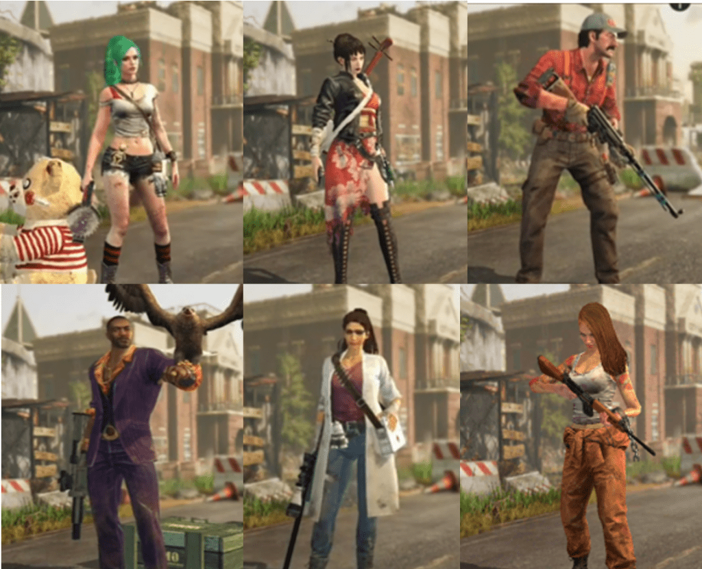 Survival status The best heroes