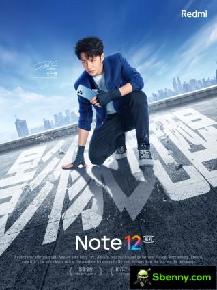 Redmi Note 12 series launch poster