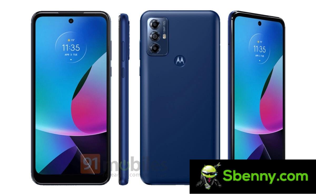 Trapela Moto G Play (2022): out of specifications and images