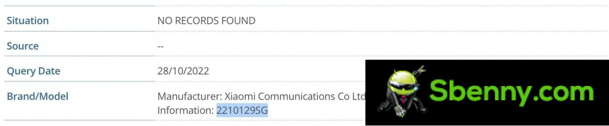 Xiaomi 12 Lite 5G NE, Xiaomi 13 Lite and Xiaomi Civi 2 could all be the same device