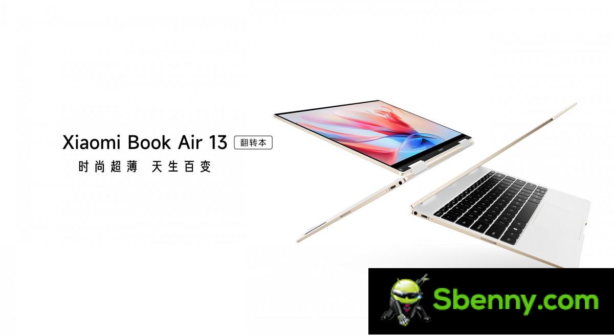 Xiaomi Book Air 13 announced with 12th generation OLED and Intel CPUs